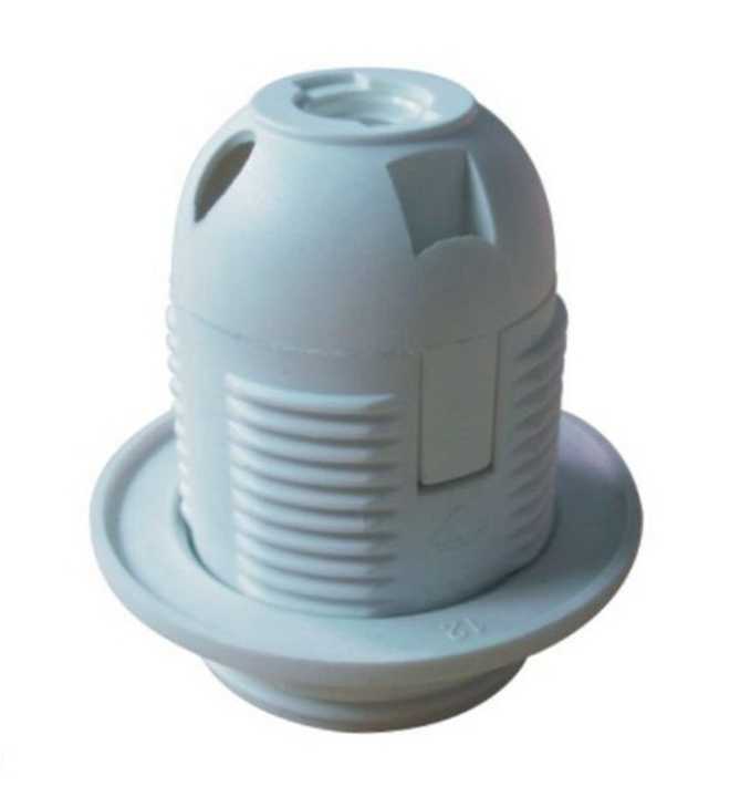 110-240V Plastic Lamp Holder - E27 LED Bulb Socket