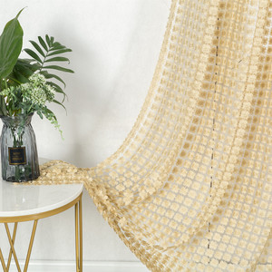 Lusso turco pizzo ricamato tenda pura <span class=keywords><strong>per</strong></span> la villa decorazione - Product Image 3