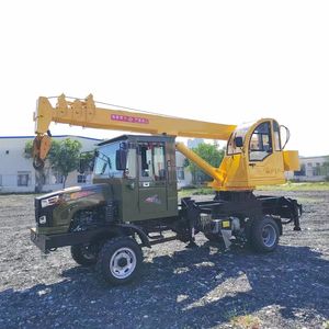 Grúa sobre camión OEM ODM personalizable, grúa basculante montada en camión, grúa sobre orugas Huade de alta eficiencia para - Product Image 4