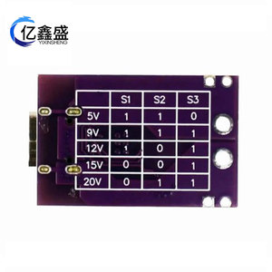Pd Qc AfC โมดูลทริกเกอร์ชาร์จเร็ว ไดร์เวอร์จ่ายไฟแรงดันคงที่ Dc 5V - Product Image 5