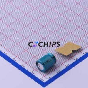 16RX30470MT810X12.5ตัวเก็บประจุอลูมิเนียมอิเล็กโทรไลติกผ่านรู D10xL12.5mm 470uF 20% 16V 620mA-100kHz - Product Image 2