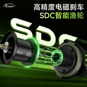 Carrete de Pesca Teben Linglong DC Round Baitcasting |   Sistema de Carga Automática y Anti-Retroceso para Micro Señuelos y Lanzamientos Largos de Cobertura Total - Product Image 3