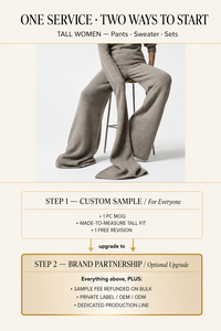 <span class=keywords><strong>Pantaloni</strong></span> in maglia extra lunghi da donna con lunghezza intera di <span class=keywords><strong>34</strong></span> pollici, a vita alta, a costine, a gamba larga, per il tempo libero, personalizzabili all'ingrosso - Product Image 3