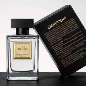 Envases de Lujo Personalizados para Colonia Masculina, Botellas de Vidrio Transparente y Negro Vacías de 30ml, 50ml y 100ml con Caja - Product Image 2