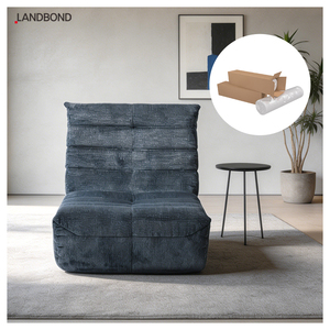   Juego de Sofás Modulares de Tela sin Marco para Apartamentos y Hoteles, Sofá de Espuma sin Estructura, Embalaje al Vacío en Caja - Product Image 4