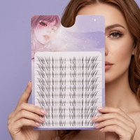 Lizi D23 – Fabricant de Cils Synthétiques Semi-Artisanaux en Vrac, Effet Ébouriffé, Effilé, Brisé, Aérien et Respirant pour Cils de Bébé