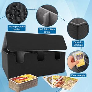 Cajas para Cartas de Gran Capacidad FX con Cierre Magnético, Estuche Horizontal para Cartas Coleccionables, Caja Personalizada para Cartas UG/Magic/Yugioh/TCG - Product Image 3