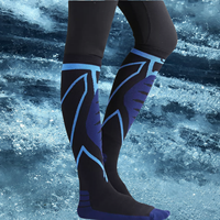Chaussettes d'escalade techniques avec caractéristique antibactérienne Poignées en caoutchouc de taille libre pour orteils Résistance à l'abrasion de la roche Protection multi-pas