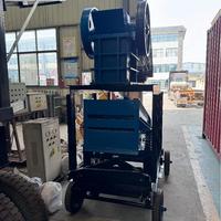 Nouveau en stock : Concasseur à mâchoires mobile compact PE150X250 pour béton, pierre, marbre, roche, agrégats concassés. Prix du concasseur.