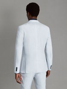 Nuovo Design all'ingrosso abbigliamento formale moda pantaloni Custom in Stock abbigliamento per <span class=keywords><strong>uomo</strong></span> 2 pezzi set abito da sposa Slim Fit abito da <span class=keywords><strong>uomo</strong></span> - Product Image 4