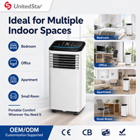 Climatiseur portable 3-en-1, plusieurs modèles disponibles pour chambre à coucher, chambre de location, cuisine, bureau et petits espaces commerciaux