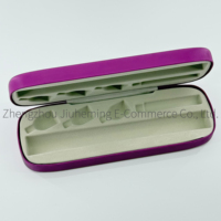 Boîte de rangement en PU haute dureté pour cartouches de stylos, idéale pour usage domestique – Produit très demandé avec impression de logo pour stylos à injection réutilisables et rangement quotidien