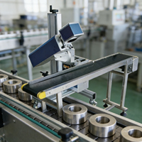 Machine de marquage laser à fibre volante haute précision automatique CNC DXF/PLT/AI/DST pour codage métallique et marquage profond – Modèle de table