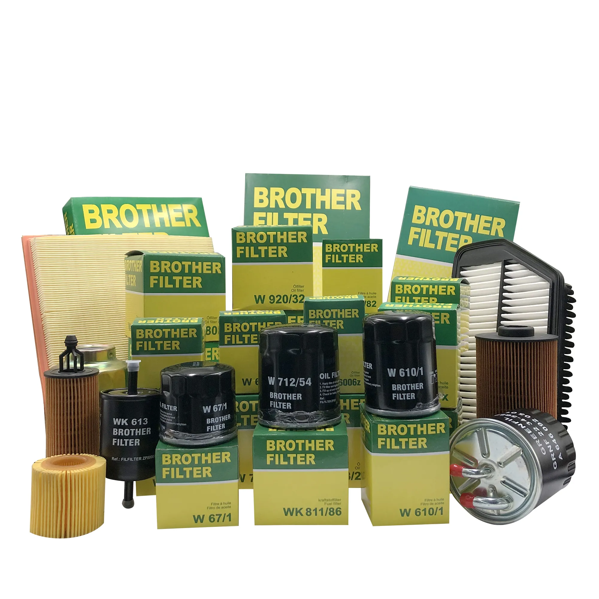 BRO Factory Auto Parts Car Oil Filter MD069982 B6YO-14-302 High Quality plate and frame Oil filters C307J