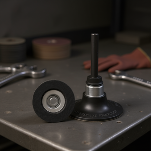 Support de fixation et broche TTAKE 51 mm à couplage rapide pour meuleuse d'angle, pour disques abrasifs avec diamètre intérieur de 25,4 mm - Product Image 3