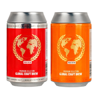 Scatola in Latta Personalizzata a Forma di Cola per Confezioni Regalo, Contenitore in Metallo per Biancheria Intima, Magliette, Asciugamani, Calzini, Barattolo in Metallo a Forma di Lattina di Birra