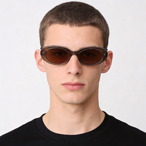 Gafas de Sol Unisex Ovaladas Estrechas con Montura Completa de Acetato, Protección UV400, Protección Solar para Adultos, Disponibles - Product Image 1