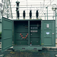 Transformadores Trifásicos Montados en Plataforma para Subestaciones de 750kVA, 1000kVA, 1500kVA, 12.47kV / 13.8kV, ANSI, Frontal Ciego, Sumergidos en Aceite