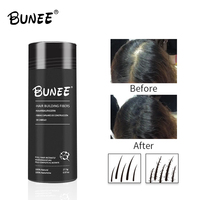 Bouteilles noires, dorées et blanches de 3g/8g/10g/12g/15g/27,5g/28g/30g/50g, couleur personnalisée, fibres capillaires en kératine, poudre de fibres capillaires, flacon vide