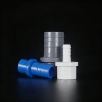 Raccord de réduction en PVC pour tuyau souple, connecteur pagode pour raccordement de tuyaux souples à rigides dans les systèmes d'irrigation, d'aquarium et d'eau