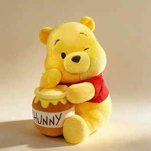 ตุ๊กตาหมีน้อยกอดน้ำผึ้ง QY รุ่นใหม่ ตุ๊กตาหมีปูปูแสนน่ารัก ตุ๊กตาผ้า หมอน - Product Image 1