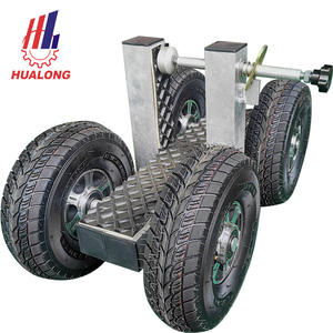 Hualong makineleri 4-Wheel granit mermer taş döşeme hareketli Dolly arabası alüminyum tezgah 4 tekerlekler ile sepeti yükleyin - Product Image 6