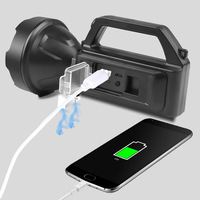 Lampe de poche LED puissante RTS Xhp50 éclairage LED projecteur portable 1000 lumens projecteurs portables super lumineux torche USB