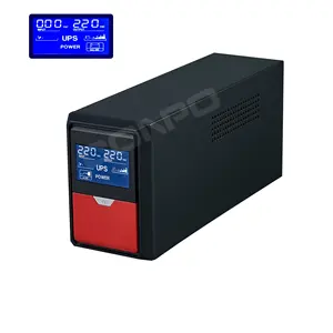 PK650 650VA/390W, batería incorporada 7AH/12V * 1, fuera de línea UPS/UPS interactivo 110V/220V, con protección completa contra sobretensiones, etc.