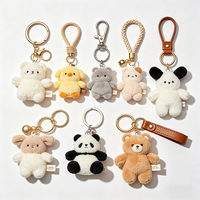 Porte-clés pendentif en peluche vache Chongbao, fabrication OEM personnalisée, rembourrage en coton PP, inodore, taille adaptable, unisexe, cadeau de fête