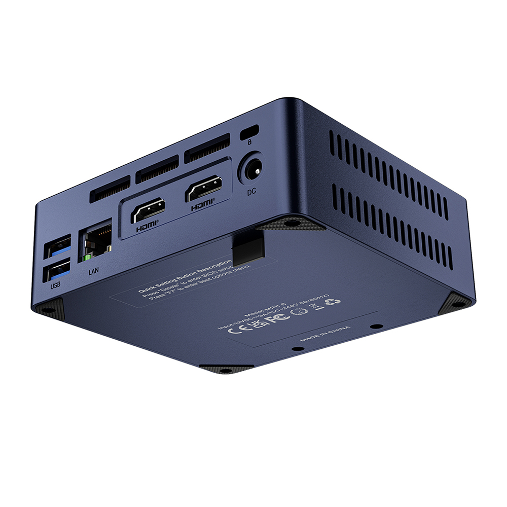 Beelink MINI S12 PRO N100: 16GB RAM, 500GB SSD, Intel Quad-Core