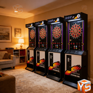Macchina da Freccette Arcade Premium ZDYS Game Center con Bersaglio Digitale ed Effetti Luminosi - Product Image 1