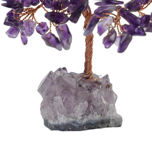 Wholesale High-quality Natural <strong>Amethyst</strong> Crystal Crafts Handmade Modern Style DIY Cluster-Based Therapeutic Purple Feng Shui Home - Product Image 3