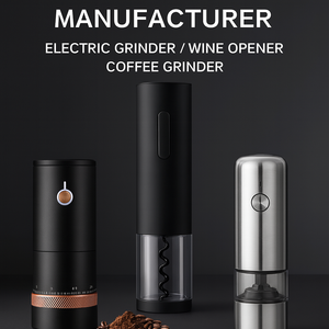 Máy xay muối và tiêu tự động điều khiển bằng nút bấm, sạc USB, thân kim loại bền chắc, kích thước lớn, hoàn thiện sang trọng, chứng nhận CE - Product Image 6