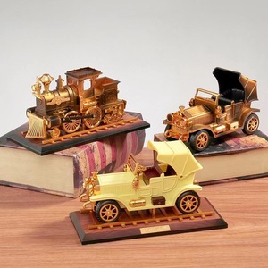 <span class=keywords><strong>Boîte</strong></span> <span class=keywords><strong>à</strong></span> <span class=keywords><strong>musique</strong></span> vintage nostalgique de voiture ancienne et de locomotive, article décoratif créatif, jouet pour garçon, cadeau pour la fête des enfants, cadeau d'anniversaire - Product Image 3