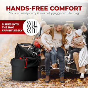 Bolsa de <span class=keywords><strong>viaje</strong></span> de <span class=keywords><strong>avión</strong></span>-gran estándar o cochecito doble puerta comprobar bolsa - Product Image 3