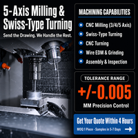 Pièces usinées CNC sur mesure directement de l'usine, en aluminium 6061, acier inoxydable 304, laiton anodisé, usinage CNC, fraisage, perçage, brochage