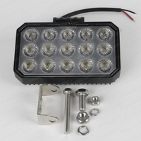 Professionnel 6 pouces LED lumière de travail 60W haute luminosité LED lumière de travail faisceau d'inondation tout-terrain étanche camion lampe auxiliaire 12v