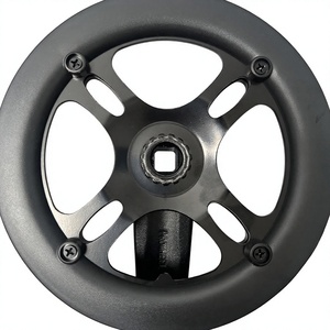 Plateau double/simple 40T en acier pour vélo de route/VTT, personnalisable, avec couvercle de manivelle en aluminium - Product Image 5