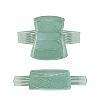 Ceinture abdominale post-partum 4 pièces respirante pour femmes enceintes, pour accouchement vaginal et césarienne, gaine de maintien maternelle polyvalente