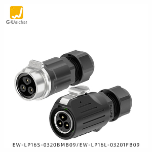 EW-LP16 Led Nam Nữ cắm kết nối không thấm nước IP 68 IP 67 kết nối nữ <span class=keywords><strong>DC</strong></span> cắm điện kết nối - Product Image 2