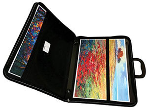 A1 tamaño 594x841mm correa de hombro ajustable de plástico cartera bolsas dibujo cartera con ácido negro libre los papeles - Product Image 5