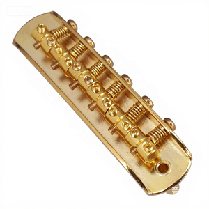 Chrome Metal Jazz Master <span class=keywords><strong>Guitar</strong></span> Tremolo/Bass Bridge <span class=keywords><strong>Jaguar</strong></span> Mustang Style Accesorio para bajo - Product Image 6