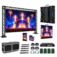 Écran LED d'extérieur P3.91 étanche, 5000 cd, haute luminosité, garantie 5 ans pour la production scénique de festivals