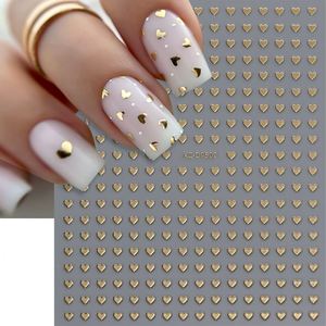 8 Piezas de Adhesivos 3D para <span class=keywords><strong>Uñas</strong></span> con Diseño de Corazones Rojos, Negros y Blancos, Calcomanías Adhesivas para <span class=keywords><strong>Uñas</strong></span>, Decoración de Manicura - Product Image 4