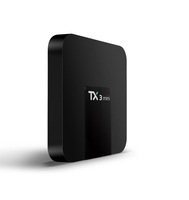 Tx3 mini tv box s905w h313 TV box tx3 2 + 16g HD lecteur réseau Blue-tooth 4K lecteur multimédia décodeur HD