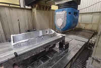 Centre d'usinage CNC à portique 5 axes HISION HTM-4028GFA d'occasion, machine de fraisage à portique CNC HEIDENHAIN ITNC530