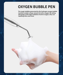 Appareil Hydrofacial 9-en-1 sur pied avec prise US, équipement professionnel de salon pour l'analyse de la peau et la technologie de <span class=keywords><strong>jet</strong></span> d'oxygène Hydra - Product Image 4