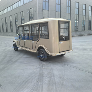 Nouvelle Voiture Électrique Chinoise Populaire, Modèle Classique Doré, Véhicule Touristique Vintage à 4 Roues avec Structure en Acier et Portes de Haute Qualité - Product Image 6