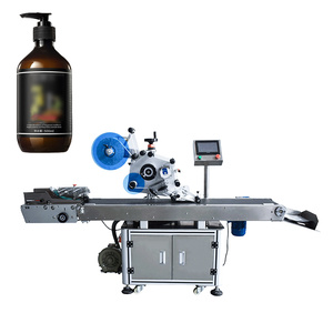 Machine d'étiquetage automatique de bouteilles rondes électrique polyvalente de 180 kg pour l'emballage de boissons en papier - Product Image 1