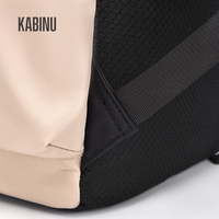 Sac à dos pour ordinateur portable avec logo personnalisé, à rabat et cordon de serrage, décontracté, pour voyage et école